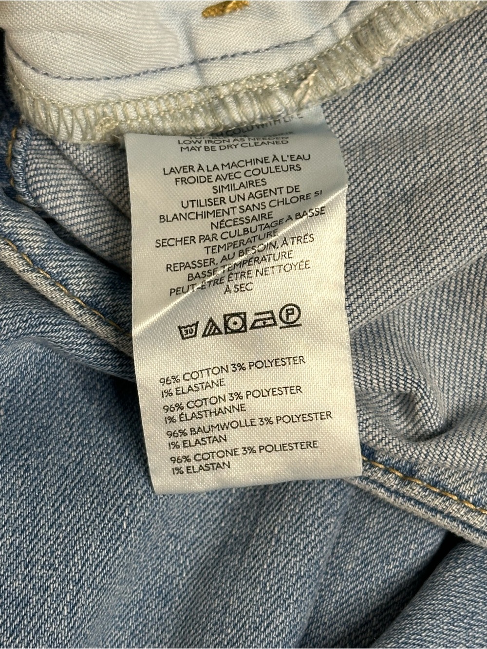 NWT! Pilcro Mid-Rise Wide-Leg Crop Jeans - Picture 10 of 10